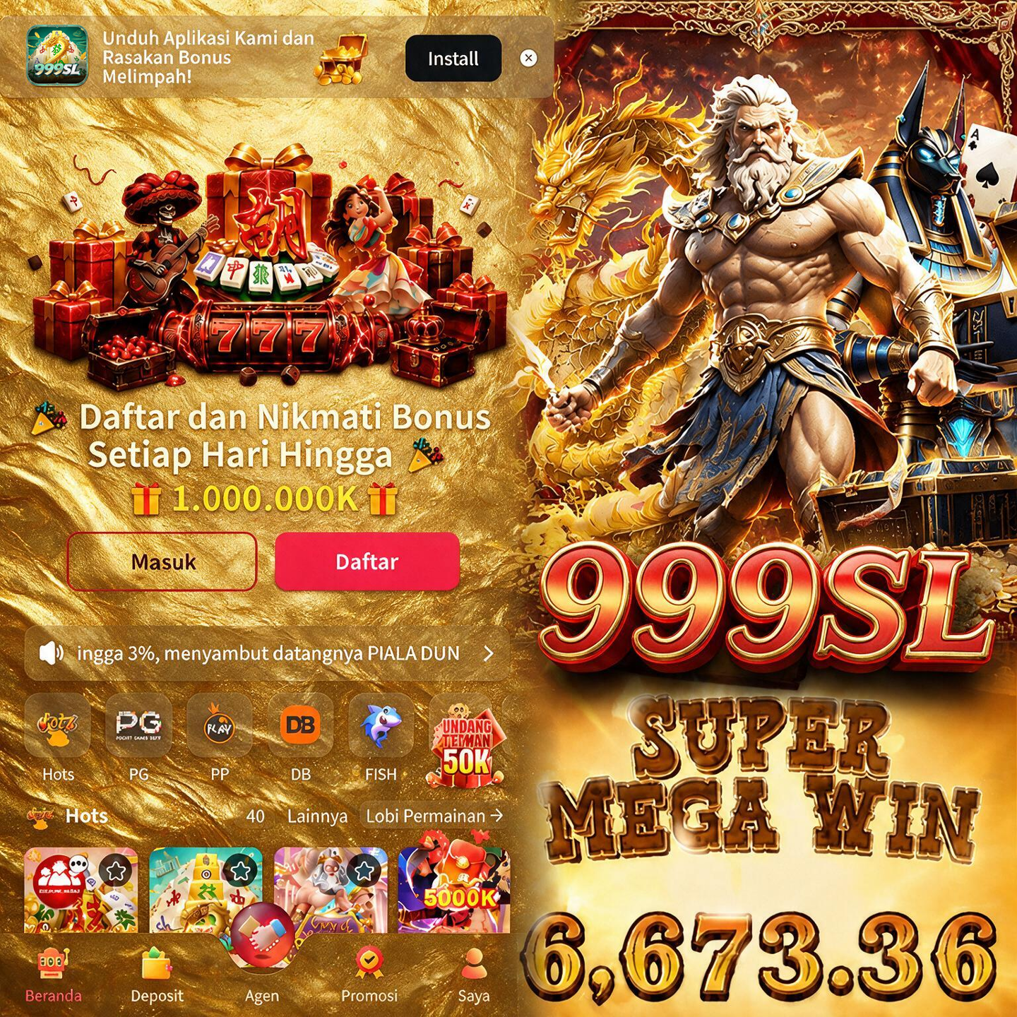 999SL - agen slot online terpercaya di Indonesia dengan slot gacor hari ini terbaik dari slot88 di tahun 2026 ini.