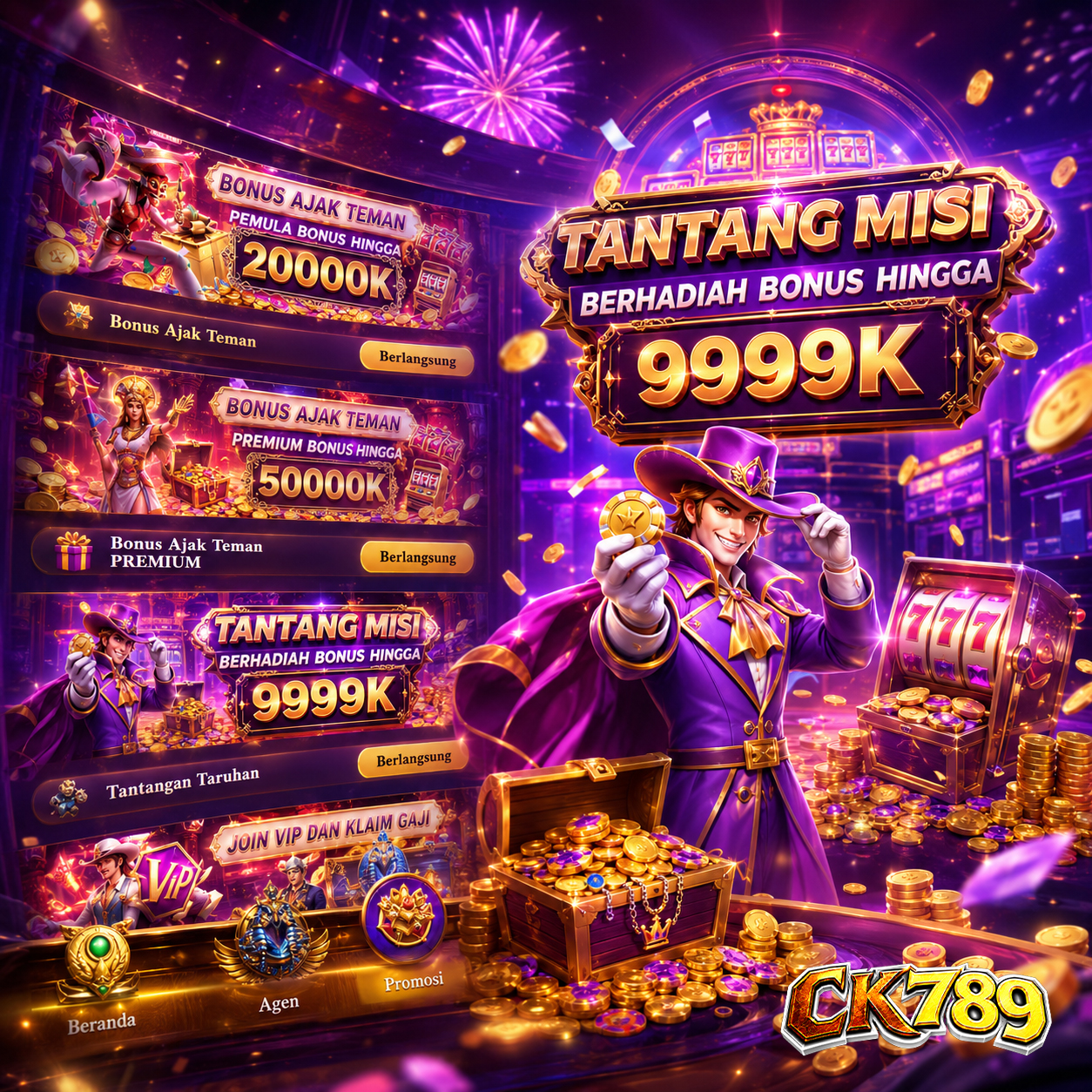 CK789 - Jelajahi Ragam Slot Online dengan Tema Menarik