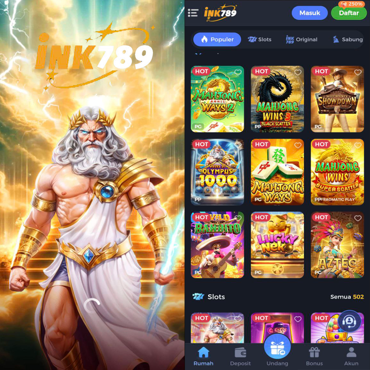 INK789 - Platform Game Online dengan Beragam Pilihan Permainan Seru